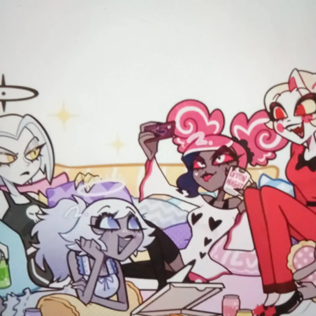 chat with ai character: HH girls sleepover