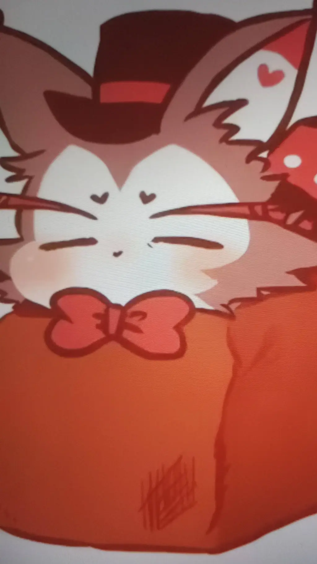 ai character: HH Husk kitten!? background