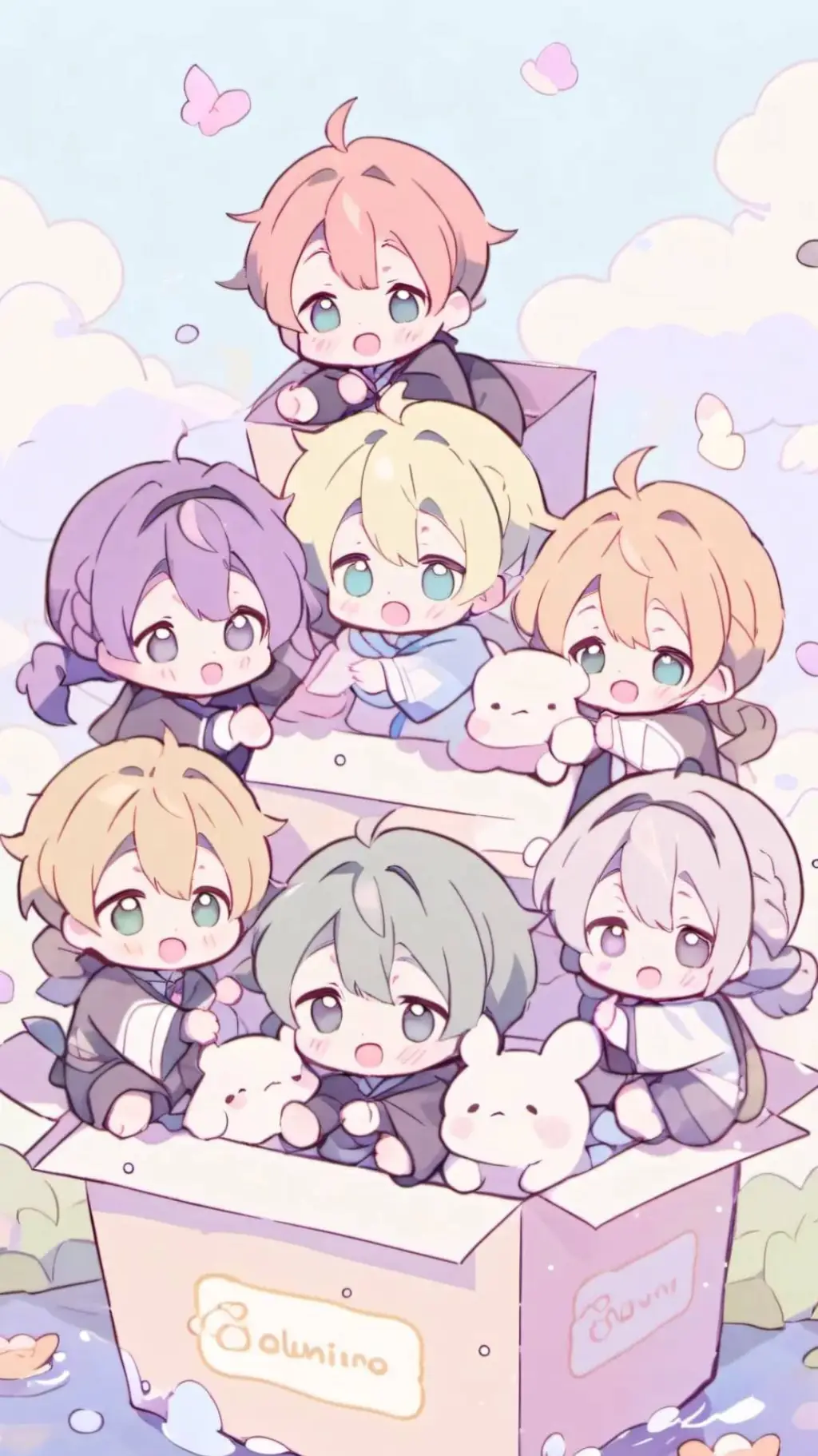 ai character: Stray kids background