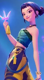 ai character: Zoey background