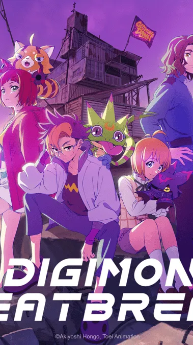 ai character: Digimon beatbreak background
