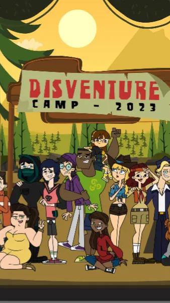 ai character: Disventure camp s1 background