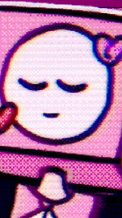 ai character: Sticker mirage  background