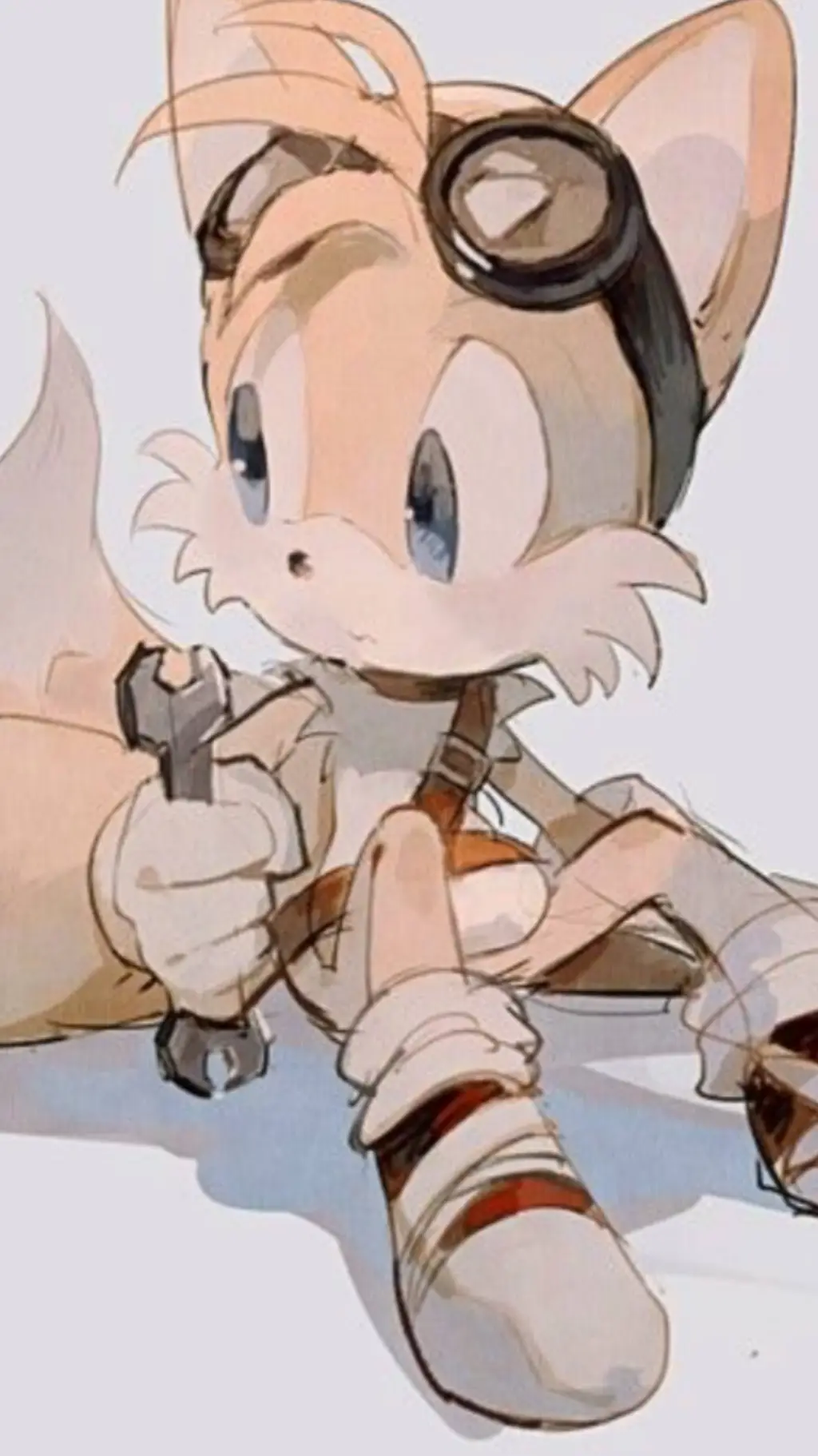 ai character: tails prower background