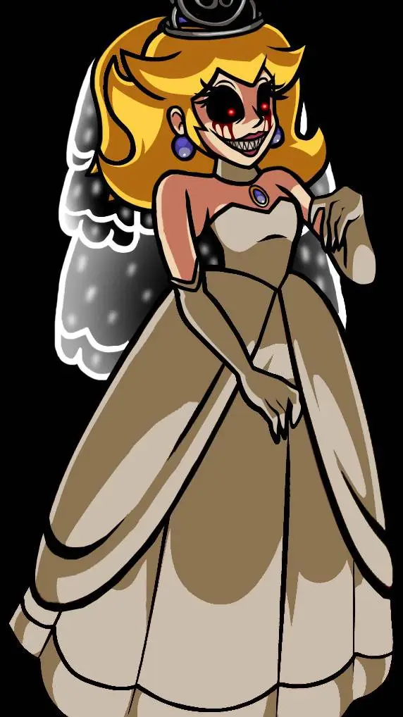 ai character: Princess peach background