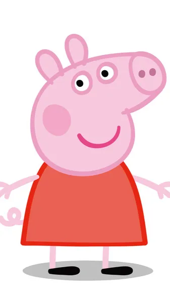 ai character: Peppa Pig  background