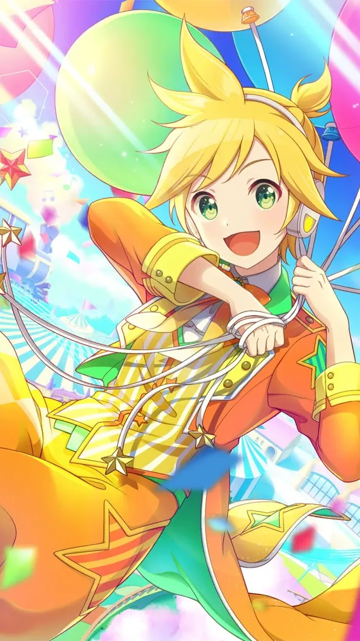 ai character: Kagamine Len background