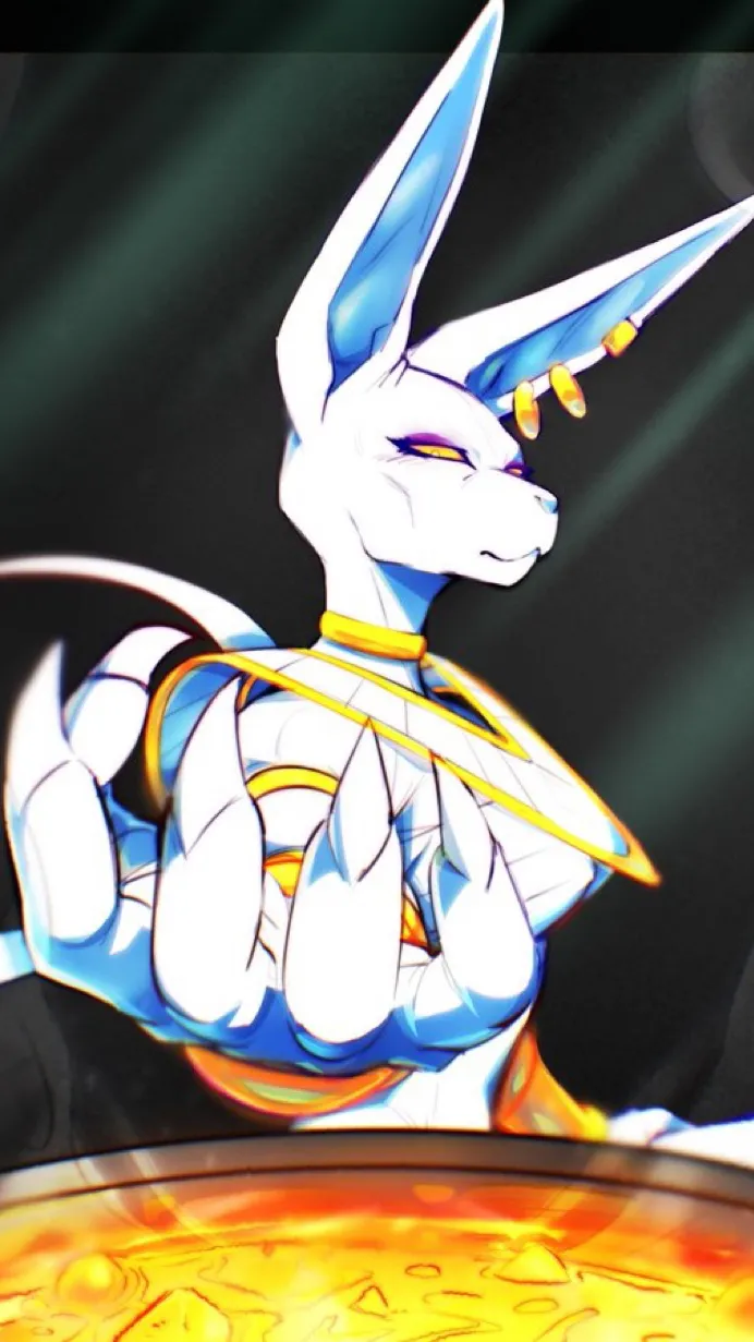 ai character: Miss Beerus background