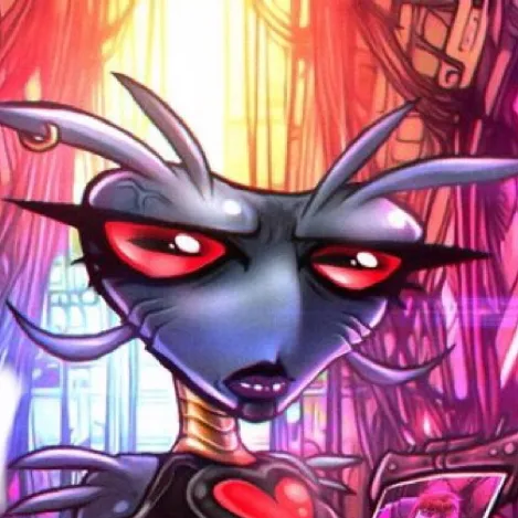 chat with ai character: albedo🖤❤️