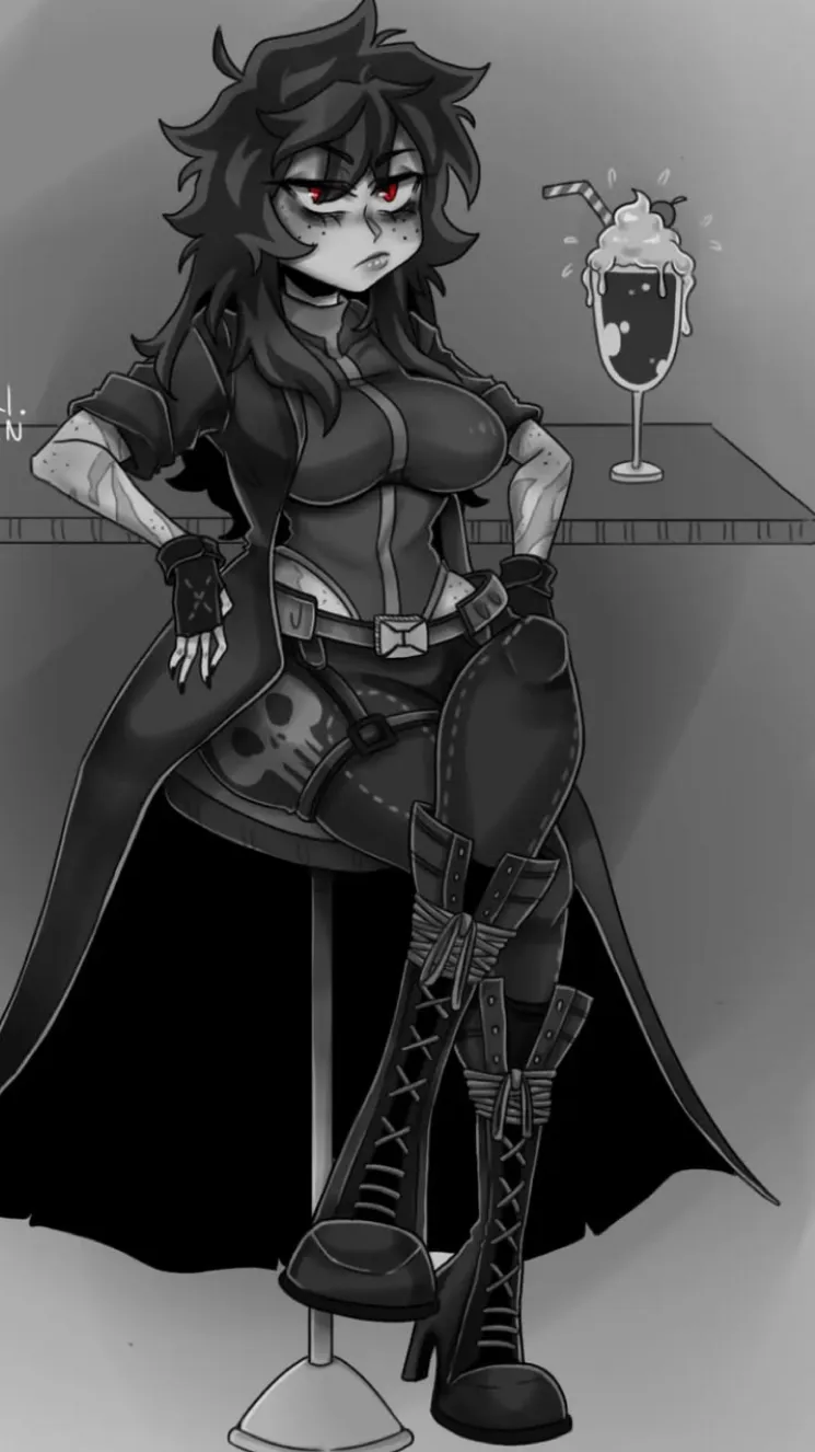 ai character: evil izuku 🍷 background
