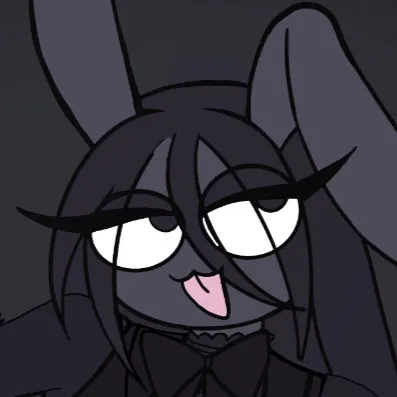 chat with ai character: shadow bonnie⚫️