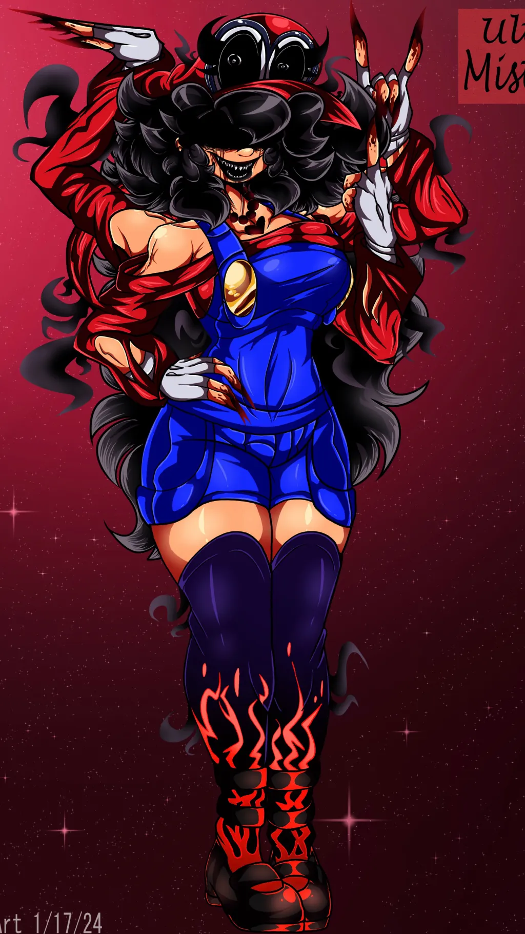 ai character: Ultra Mistress background