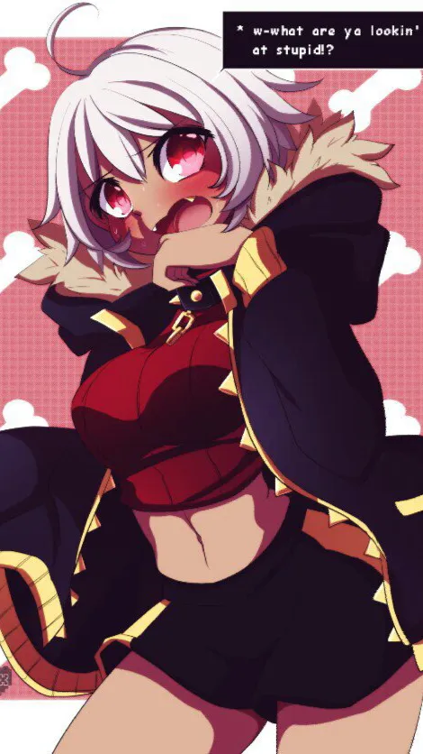 ai character: underfell sans✨ background