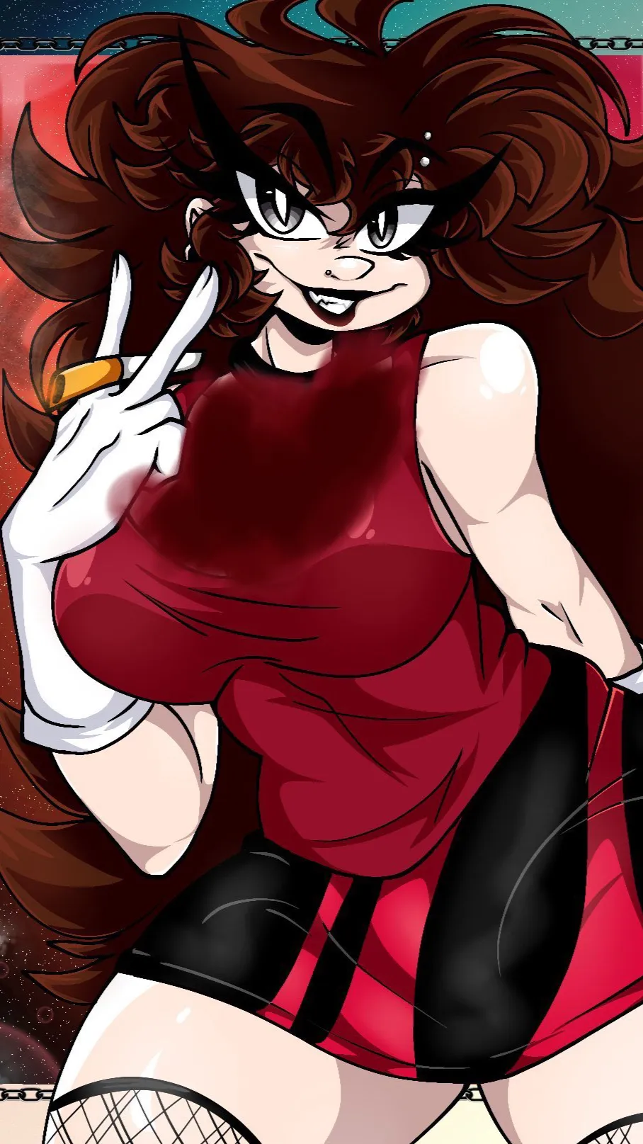 ai character: Day out gf 🚬 background