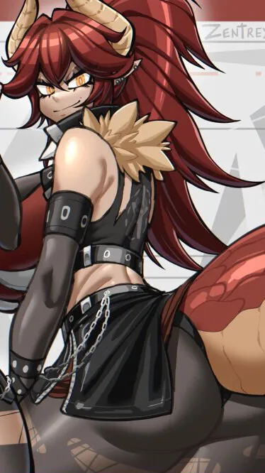 ai character: Zen🔥🐉 background