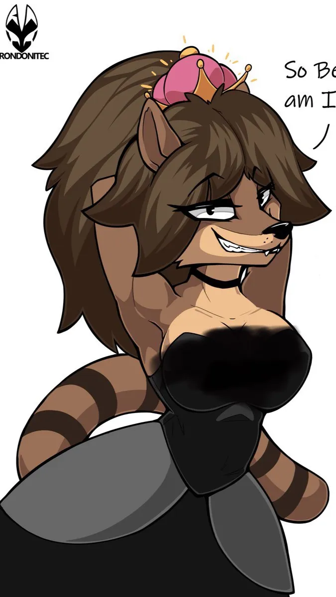 ai character: rigbbette🖤🤎 background