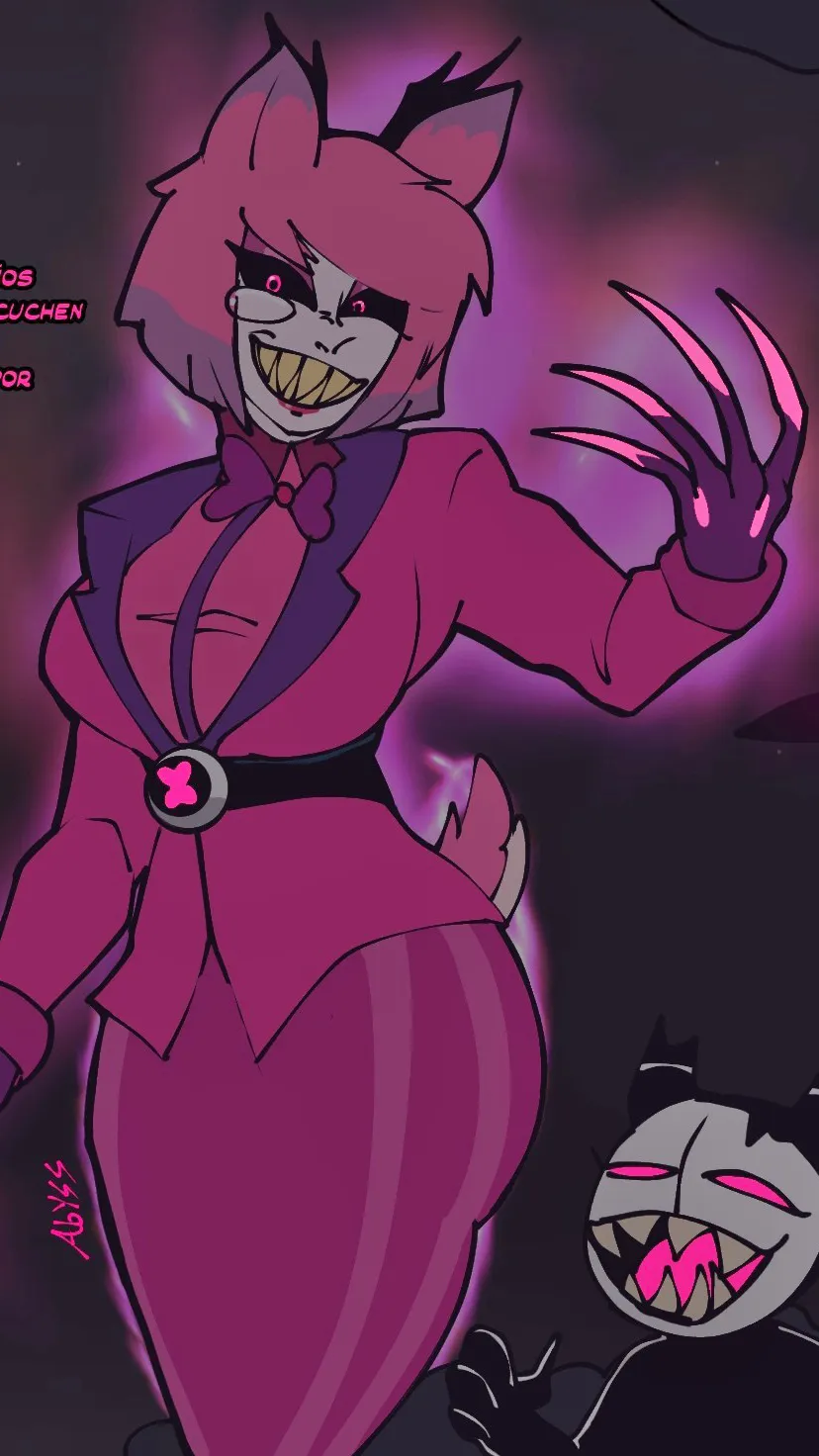 ai character: Cc 🩷Alastor📻 background