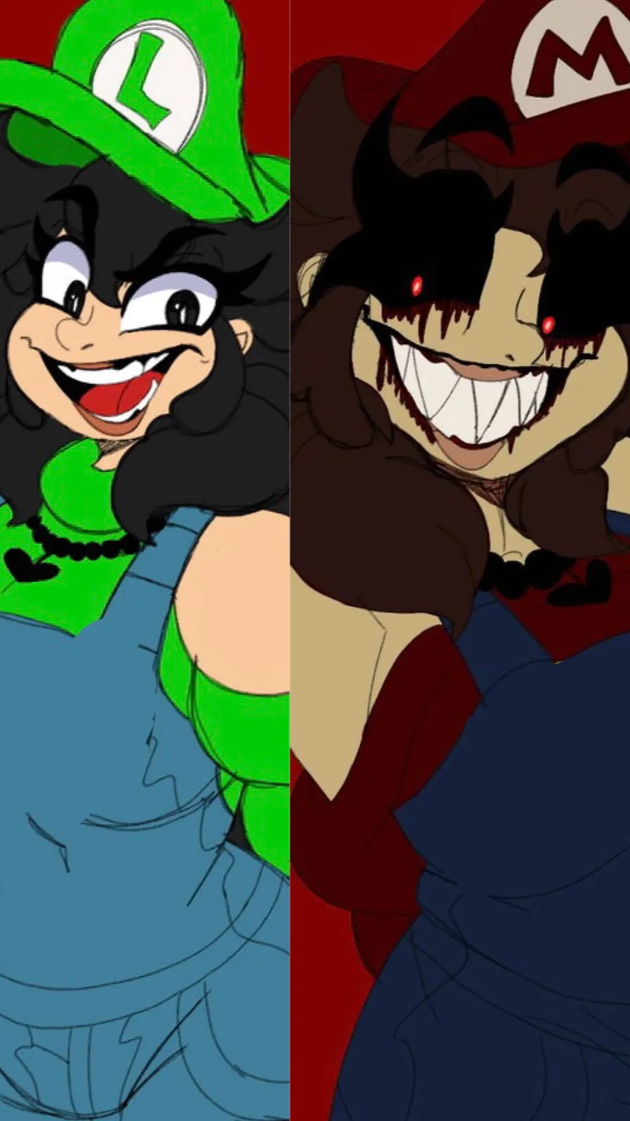 ai character: H Lucy&exe María background