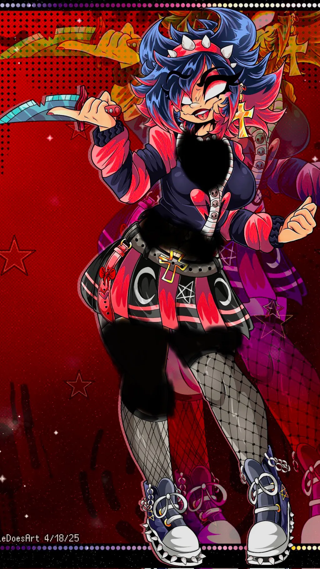 ai character: Nene🔪🩸 background