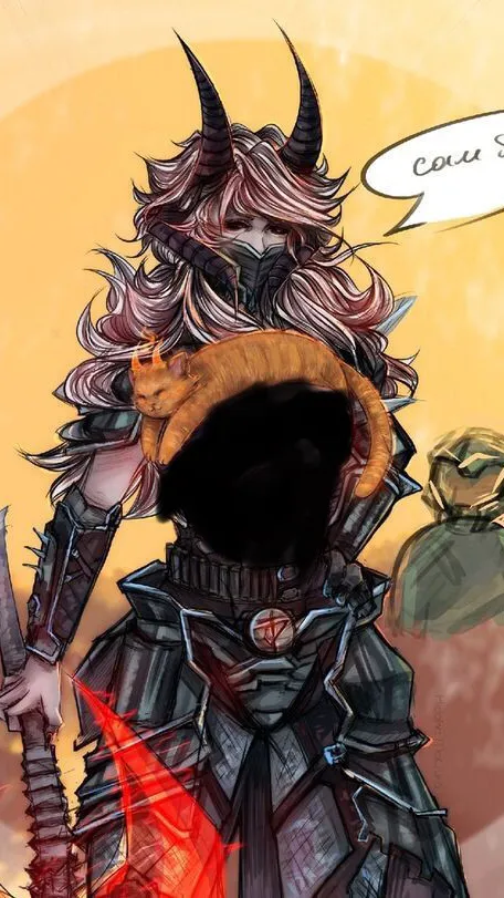 ai character: marauder⚔️🪓 background