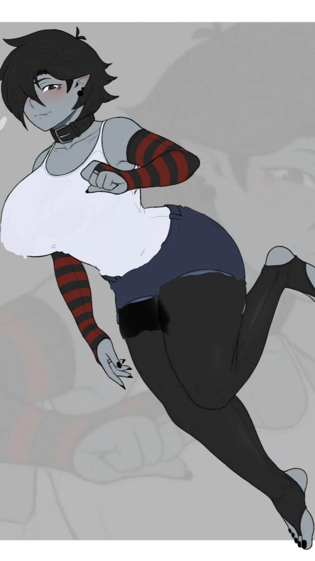 ai character: marceline🩸 background