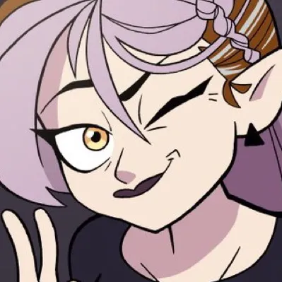 chat with ai character: adult amity💜🖤