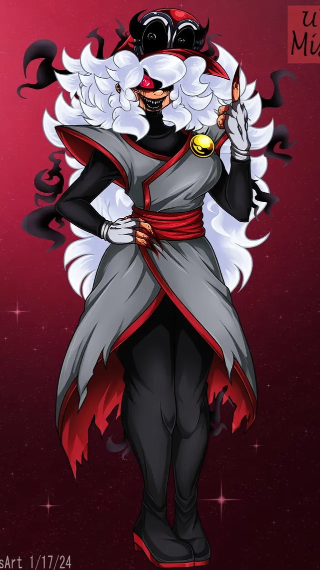 ai character: fused Maria background