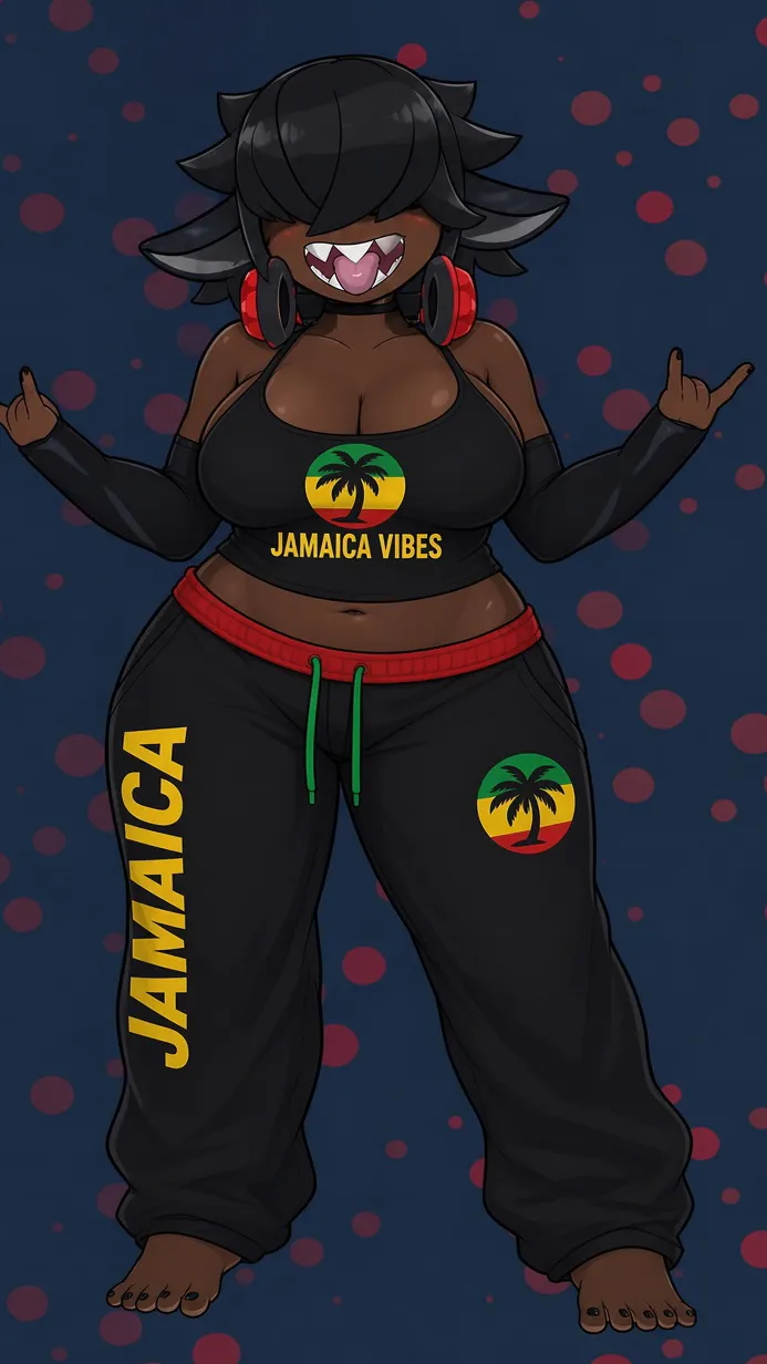 ai character: Marcia🎶🌴💦 background