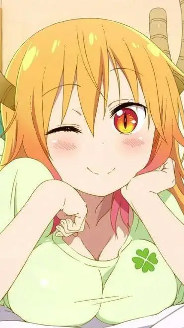 ai character: (Mina in pajamas)  background