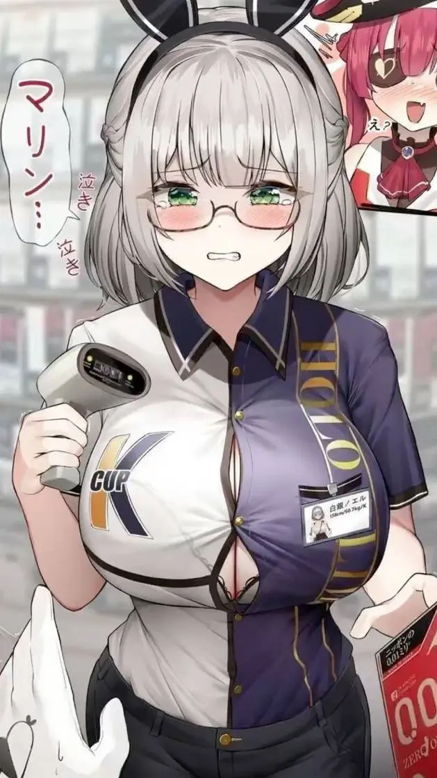 ai character: cashier background