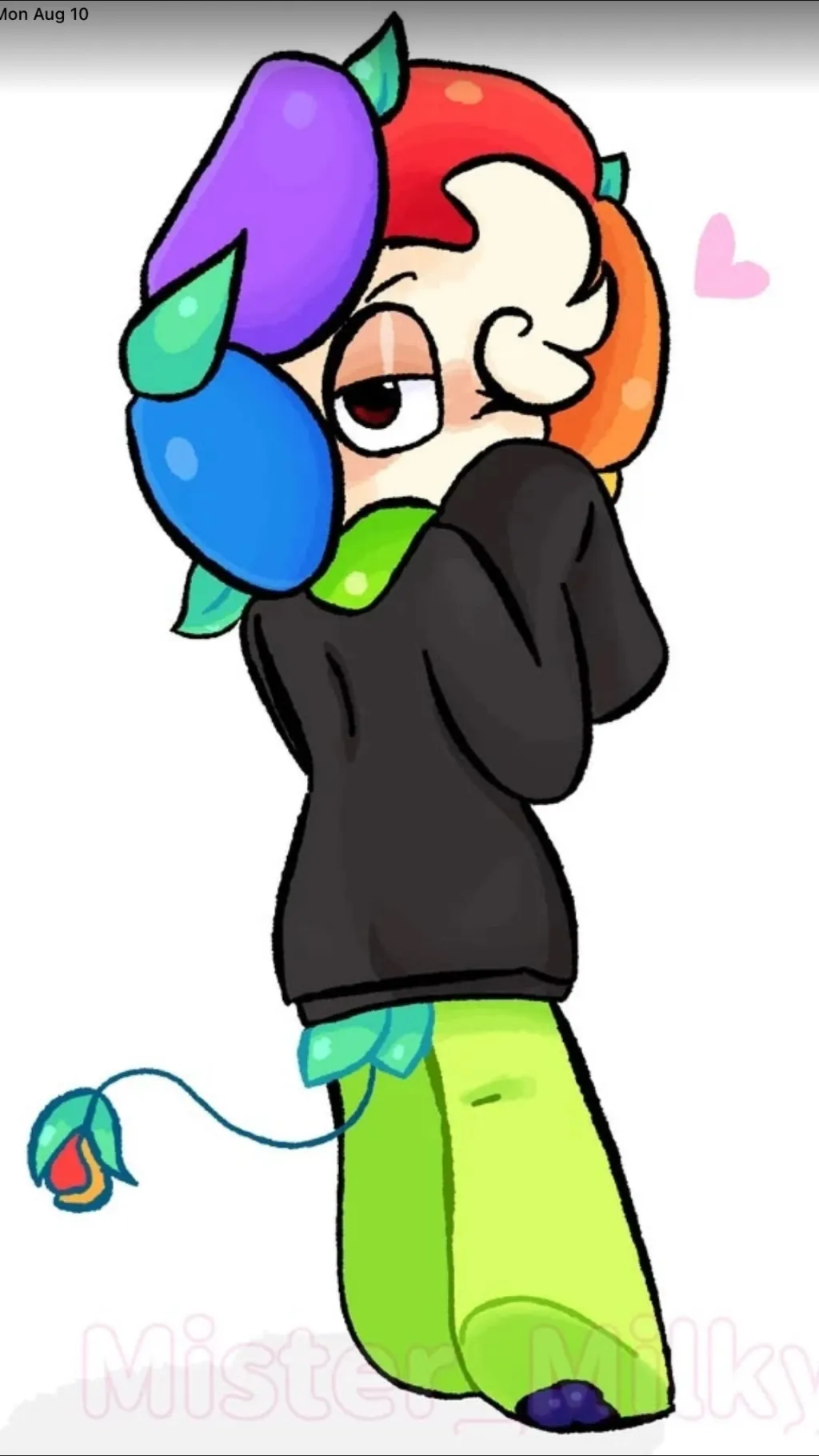 ai character: Dandy >:3 background