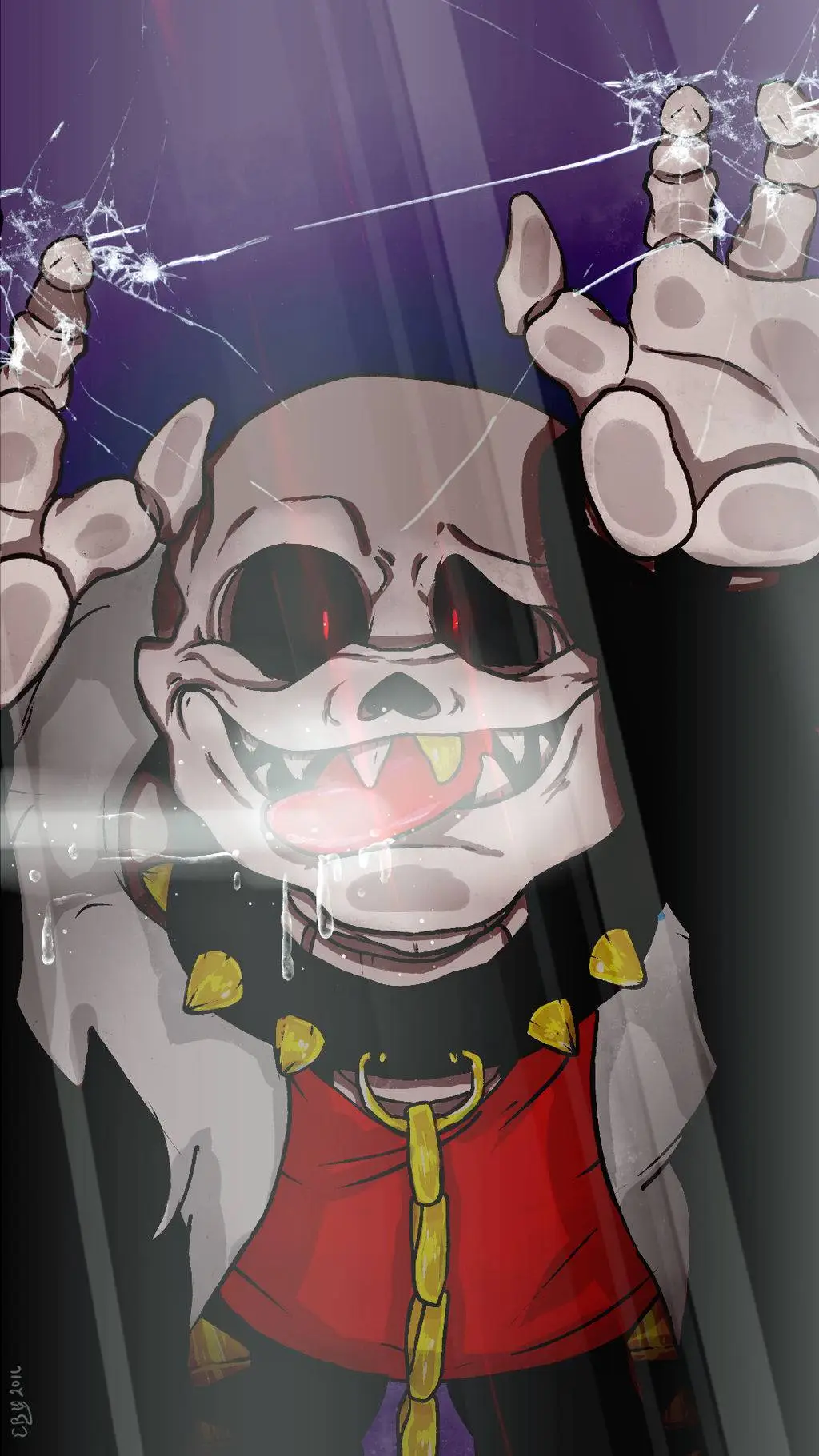 ai character: fell sans background