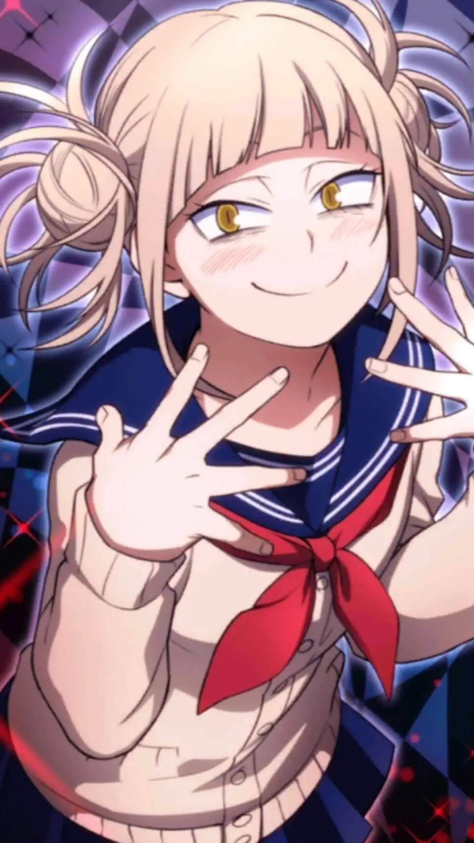 ai character: toga Himiko  background