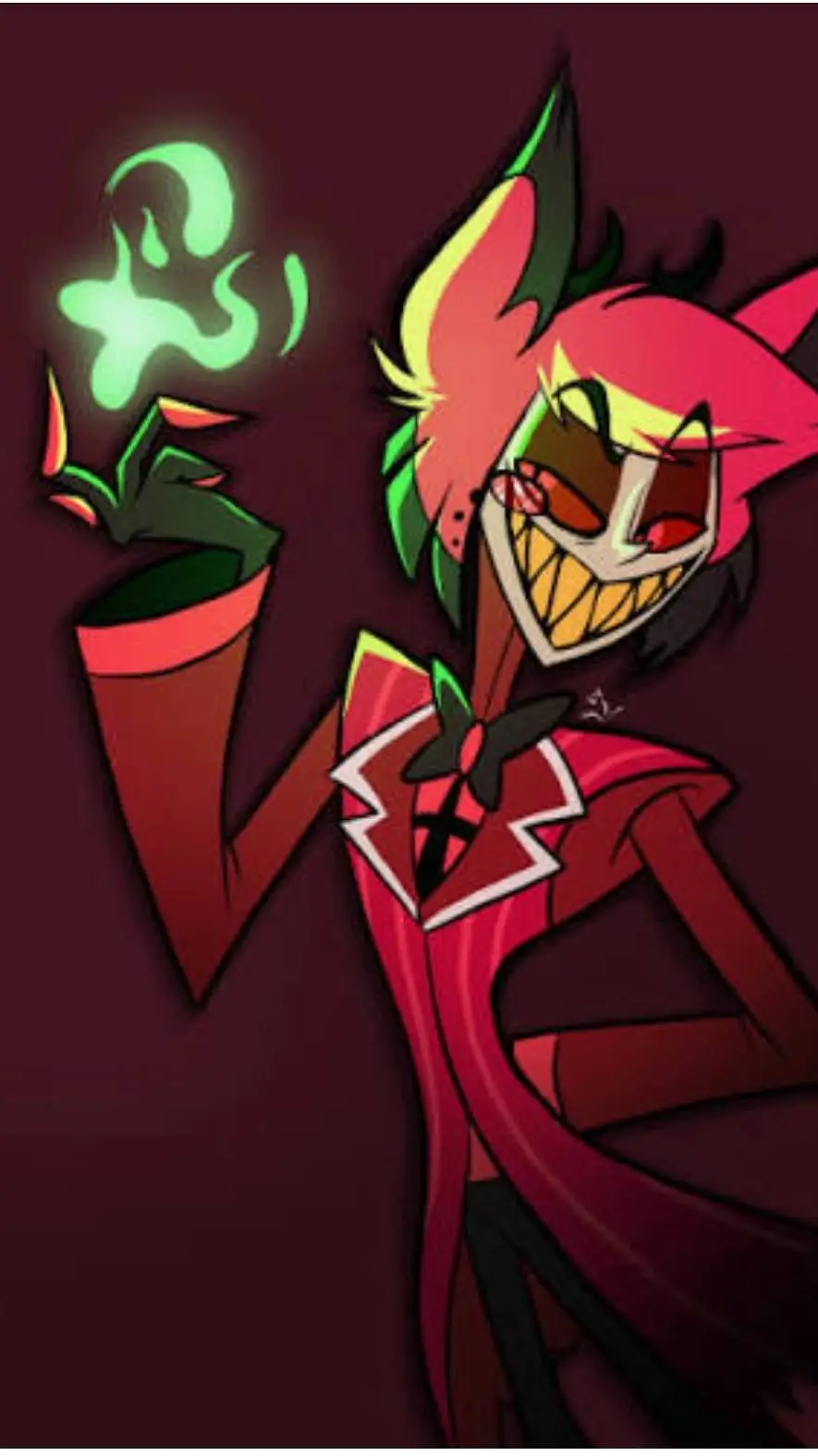 ai character: Alastor&thekid background