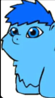 ai character: Fluffy pony background