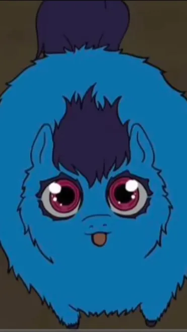 ai character: 💙Fluffy pony💙 background