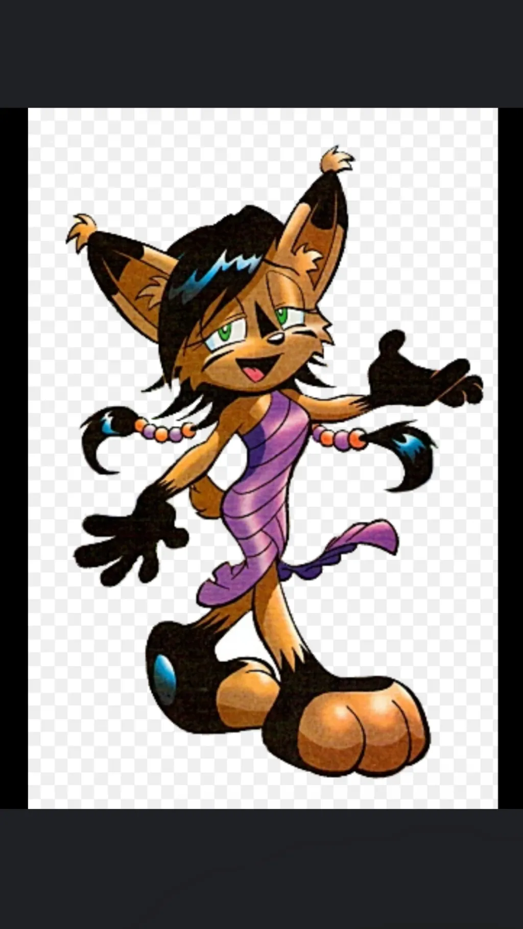 ai character: NICOLE background