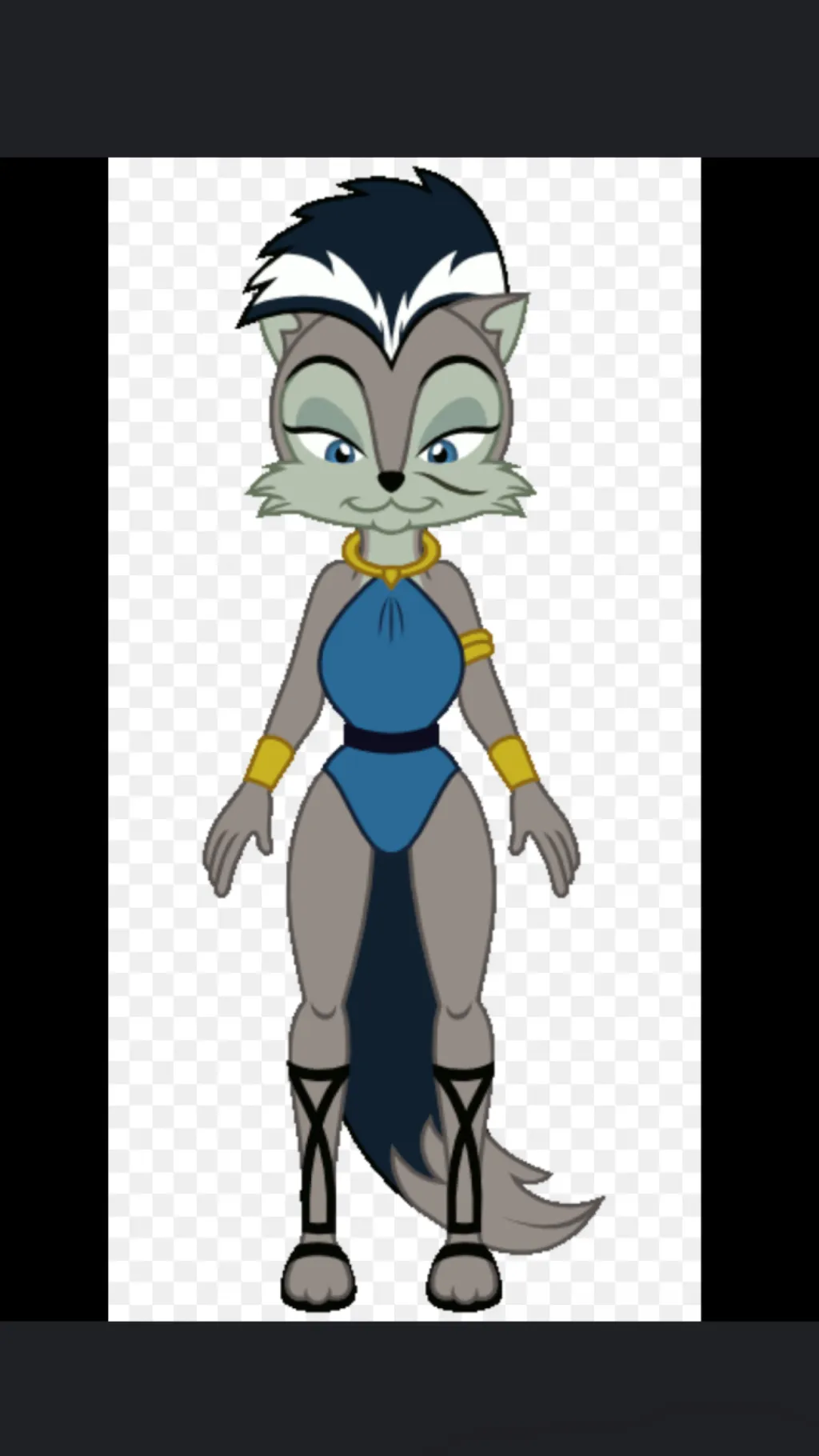 ai character: Lupe wolf background