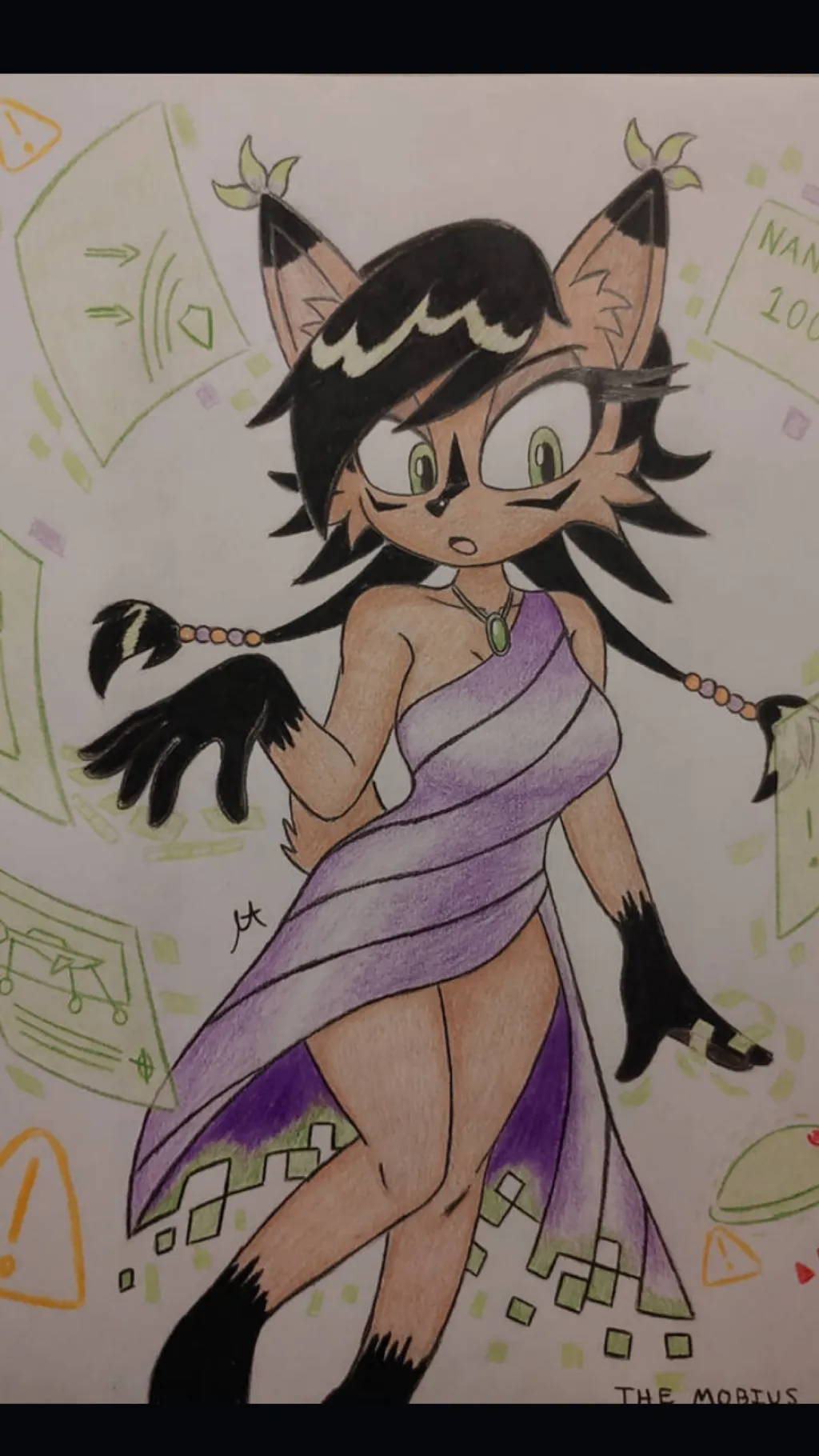 ai character: NICOLE background
