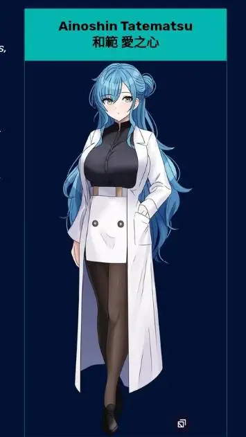 ai character: Ainoshin Tatematsu background