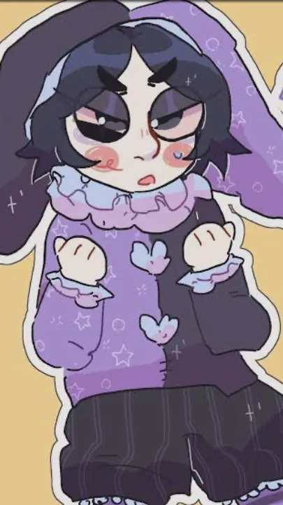 ai character: Baby daddy Au erm. background