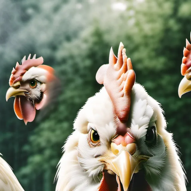 chat with ai character: KFC being raided