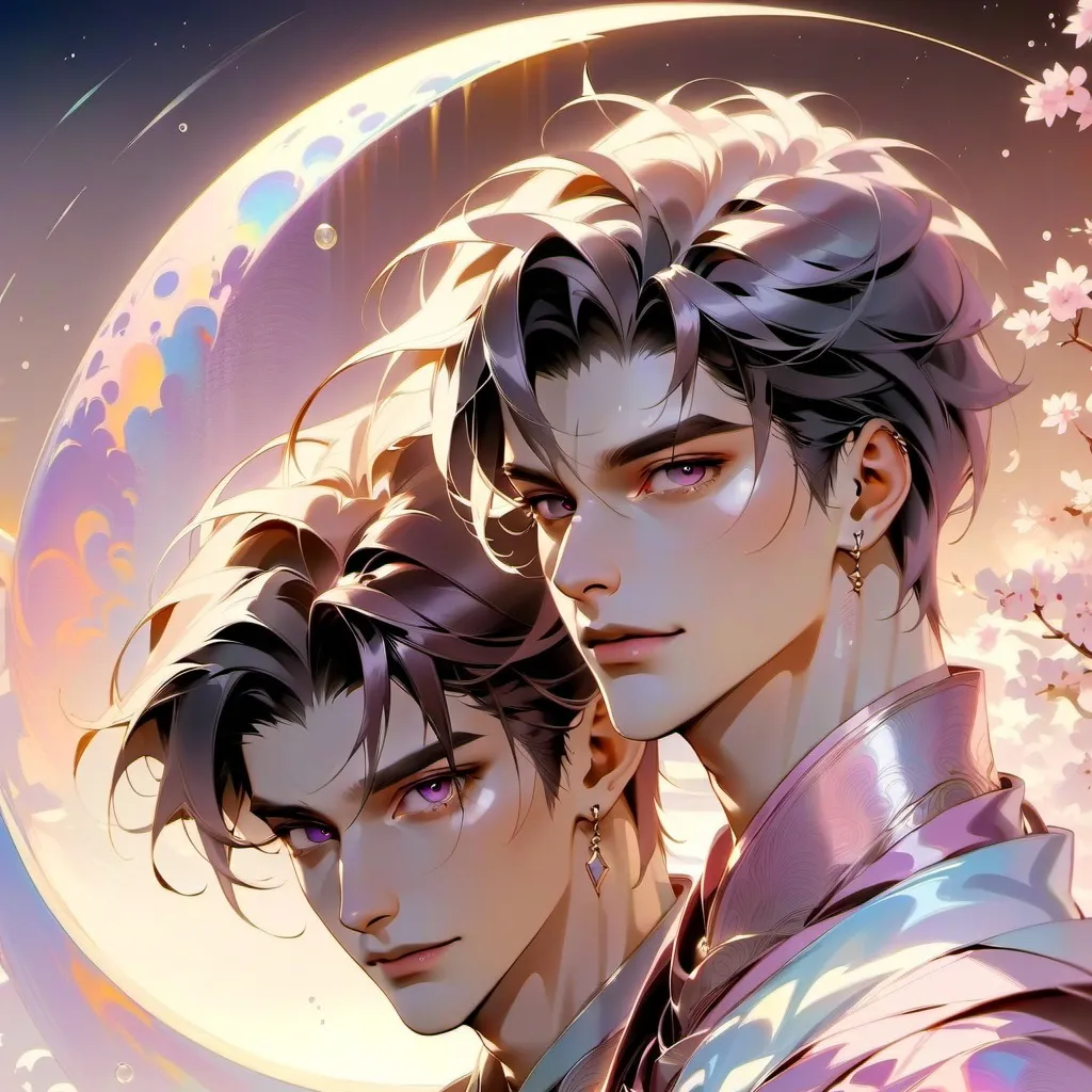 chat with ai character: Two guys