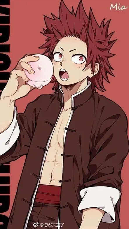 ai character: Eijiro Kirishima background