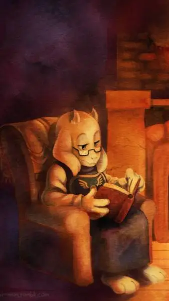 ai character: toriel's sick day background