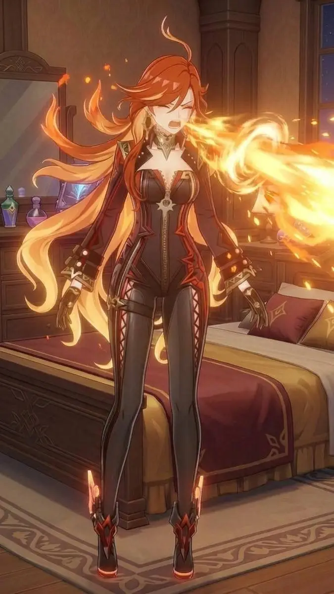 ai character: mavuika background