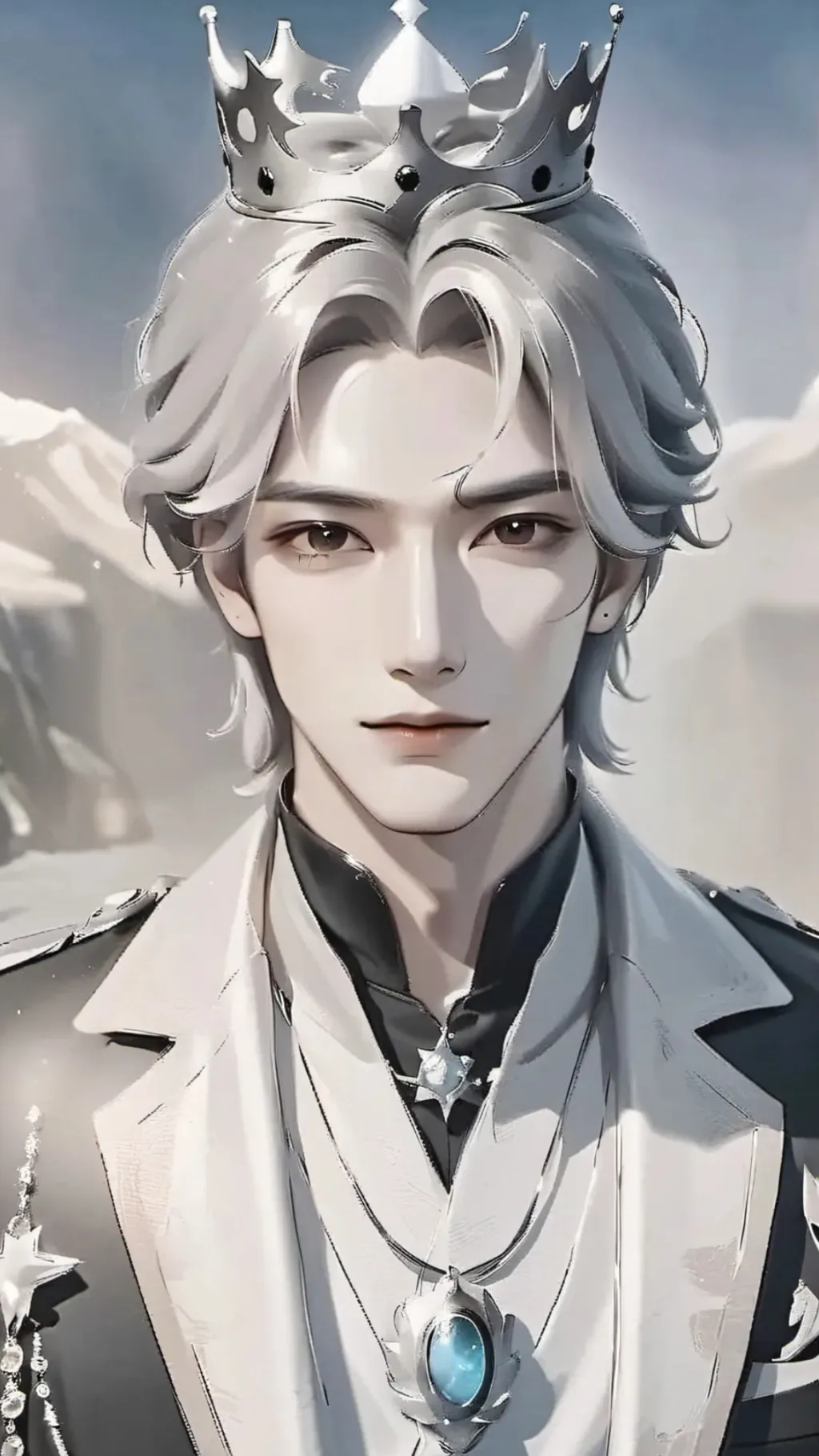 ai character: King Aspen background