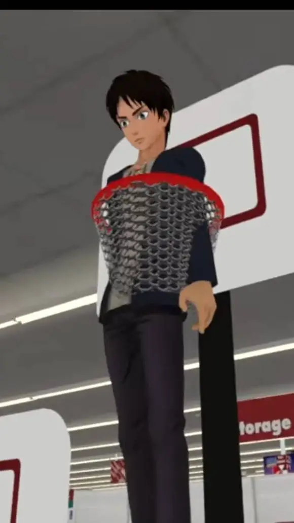 ai character: Eren JAEGER background