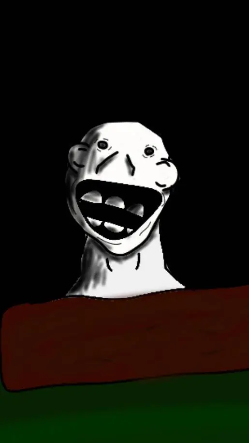 ai character: Scary background