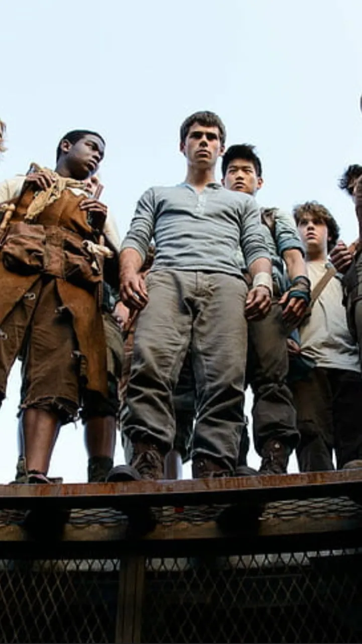 ai character: Maze runner  background